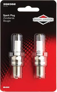 2x RC12YC Briggs & Stratton BS-OHV Spark Plugs, White