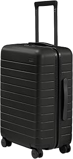 Away Bigger Carry-On Luggage, 23-Inch Lightweight Hardside Spinner Suitcase | Durable & Lightweight, Premium 360° Spinner Wheels, Interior Compression System, TSA-Approved Lock, Jet Black