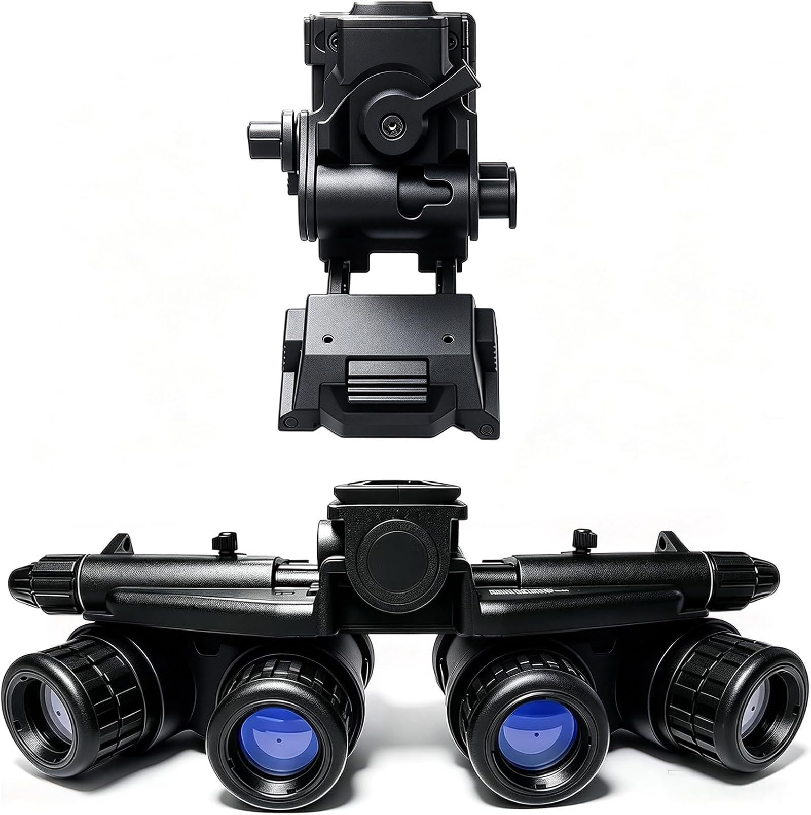 GPNVG-18 Dummy NVG Model, Four-Tube Night Vision Goggles Prop, Black | Collector