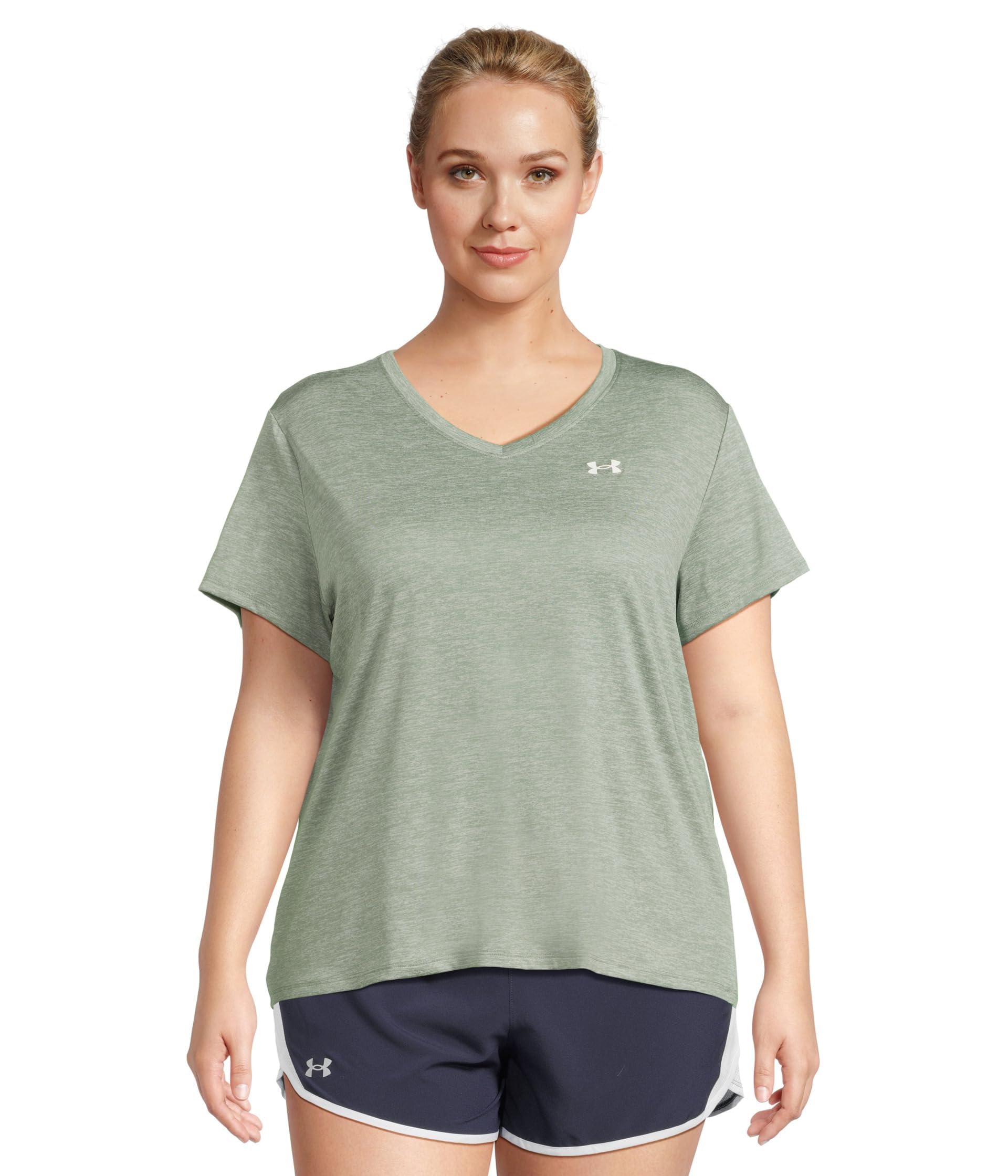 Under Armour Women's UA Tech™ Twist V-Neck Short Sleeve Tech SSV- Twist Women's 