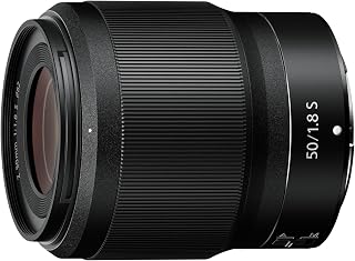 Nikon NIKKOR Z 50mm f/1.8 S | Premium Large Aperture Prime Lens (nifty Fifty) for Series mirrorless Cameras | USA Model, Black