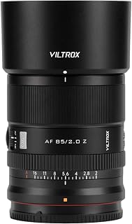 VILTROX 85mm F2.0 EVO Z Lens for Nikon, Full Frame AF 85mm f/2 Z Lens for Nikon Z