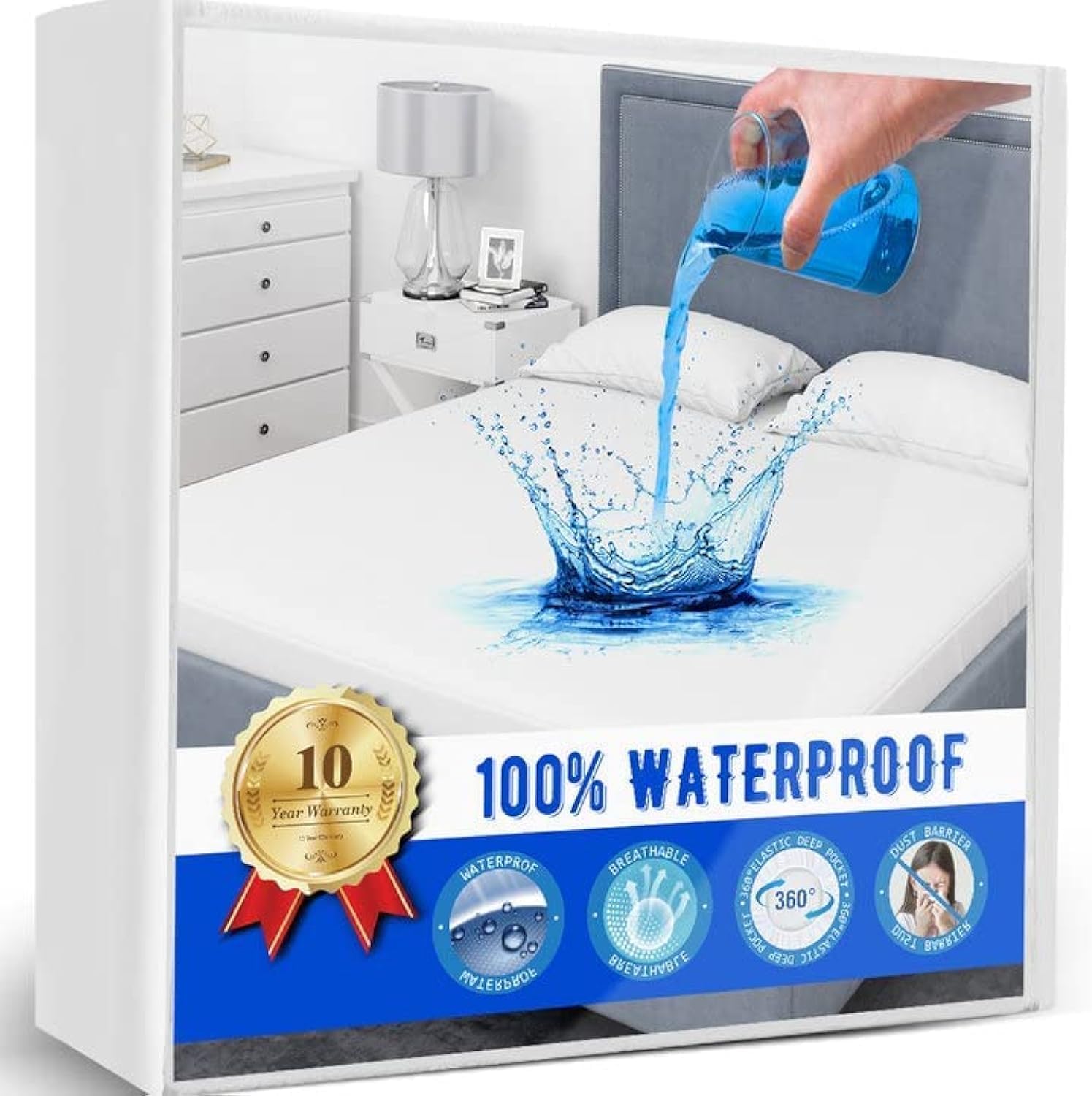 Full Mattress Protector,Double Mattress Protector,Waterproof Mattress Protector,