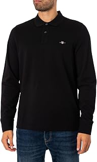 Gant Reg Shield LS Pique Rugger Men's Polo Shirt
