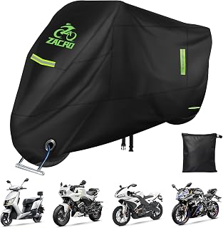 Zacro Motorcycle Tarpaulin Outdoor Motorcycle Cover