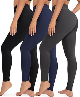 VALANDY Creamlush Women's High Waisted Leggings Tummy Control Buttery Soft Yoga Pants (S-5XL)