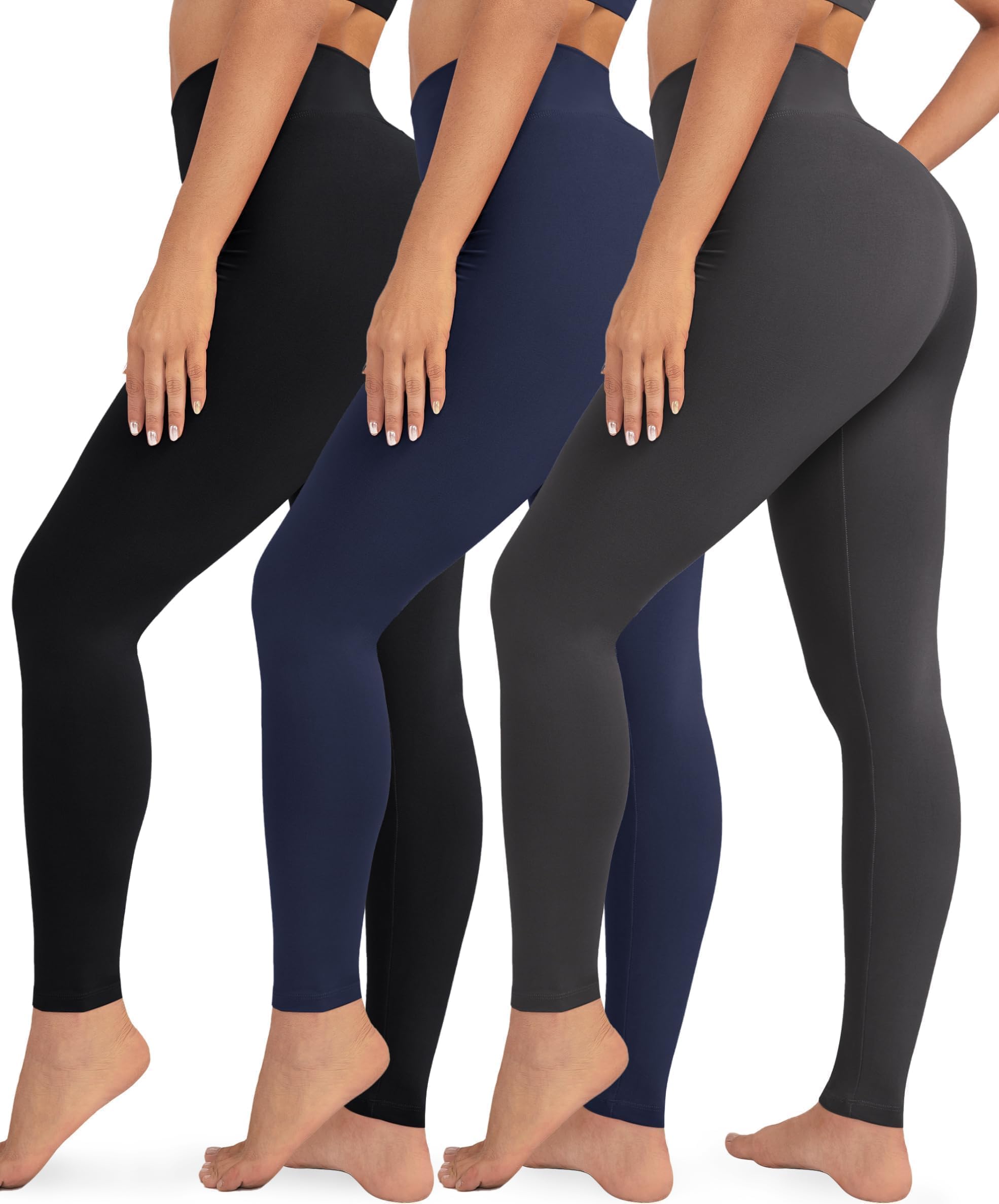 VALANDY Creamlush Women's High Waisted Leggings Tummy Control Buttery Soft Yoga 