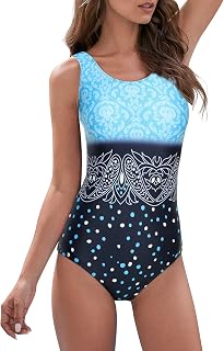 American Trends, Women's Athletic Workout One Piece Swimsuit