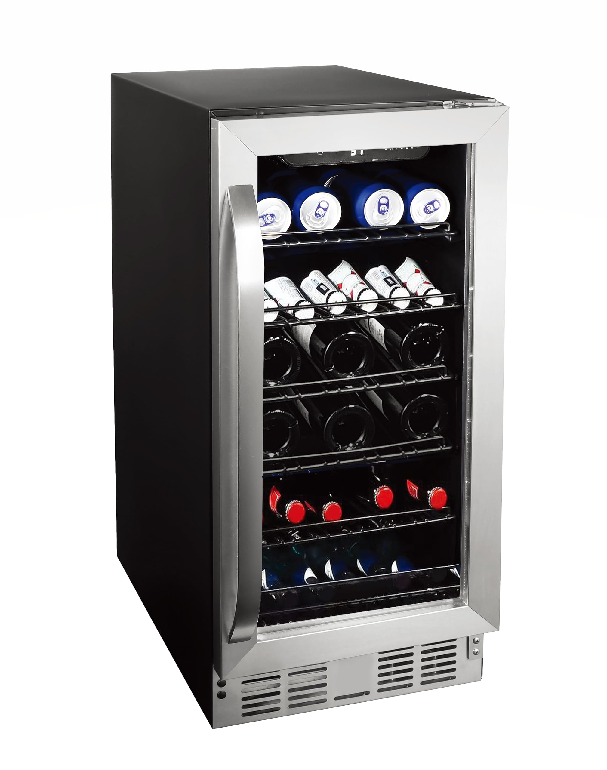 Frigidaire, 24" Wide 5.1 Cu Ft Capacity, Built-in Under Counter Beverage Fridge,