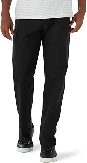 Lee Mens Total Freedom Stretch Relaxed Fit Flat Front PantCasual Pants
