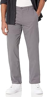 Amazon Essentials Men's Straight-Fit Casual Stretch Chino Trousers