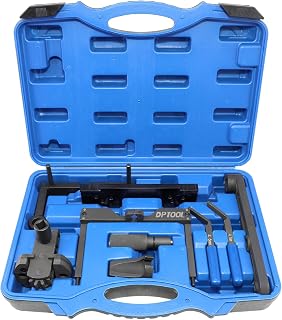DPTOOL Engine Camshaft Timing Tool Kit Compatible with Detroit Diesel DD13 DD15 DD16 Engine TDC Locating Pin Brake Adjustment Tool Barring Tool Fuel Line Socket Replace W47058090900 W470589104000