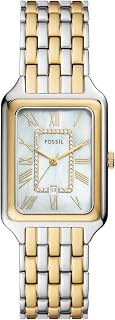 Fossil Women's Raquel Quartz Stainless Steel Three-Hand Watch, Color: Gold (Model: ES5220)