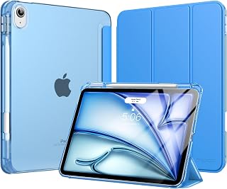 MoKo Cover for iPad Air 11 inch (M4/M3/M2) 2026/2025/2024 with Pen Holder