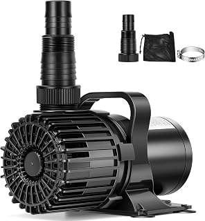 VIVOHOME 310W 5300GPH Submersible Pond Pump with Barrier Bag for Koi Pond