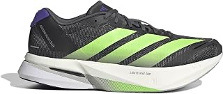 adidas Mens Adizero Boston 13 Running Sneakers Shoes - Black, White