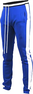 SCREENSHOT-Track Pants S41700 Mens Premium Slim Athletic Fitness Lifestyle Workout Bottoms - Classic Fit