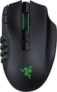 Razer Naga V3 Pro Wireless MMO Gaming Mouse with Swappable Side Plates | 23 Programmable Buttons w/ 3 Swappable Side Plates, HyperScroll Tilt Wheel, 280 Hr Battery, Multi-Mode Connectivity