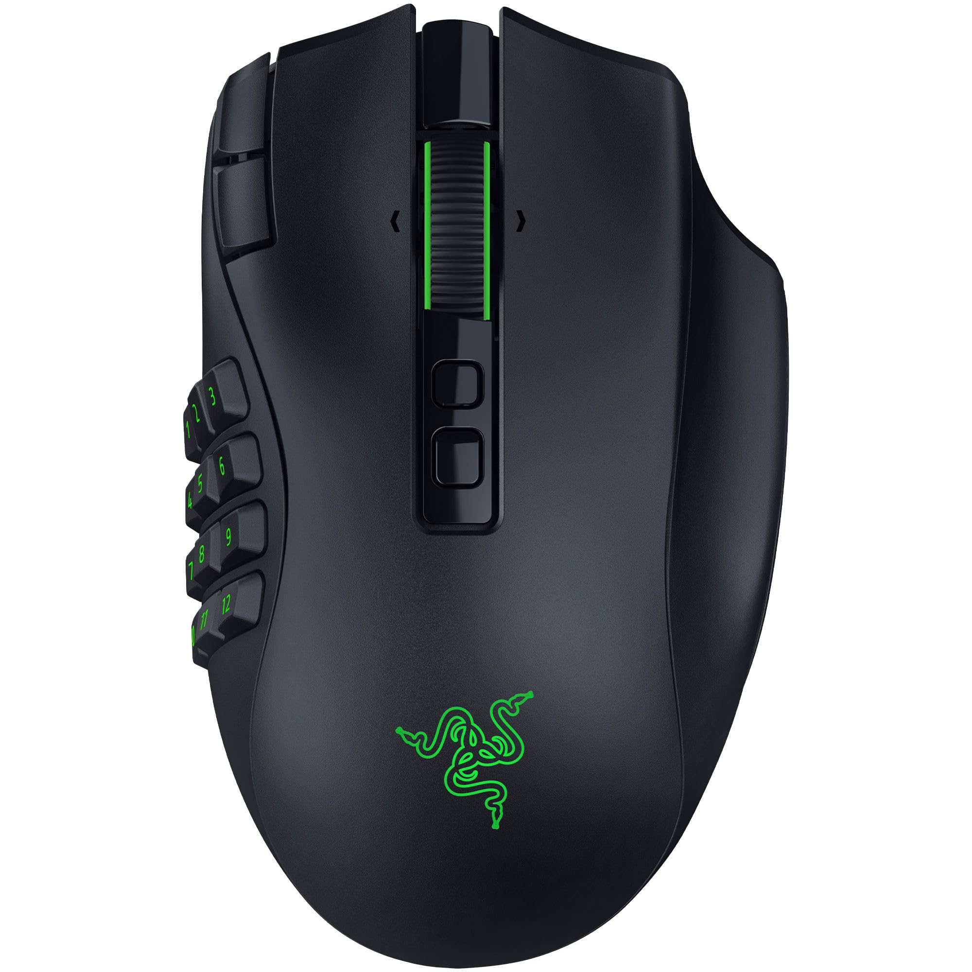 Razer Naga V3 Pro Wireless MMO Gaming Mouse with Swappable Side Plates | 23 Prog