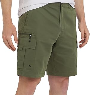 Quiksilver Mens Regular Fit Fixed Waist Water Friendly Active Hybrid Cargo ShortsCargo Shorts