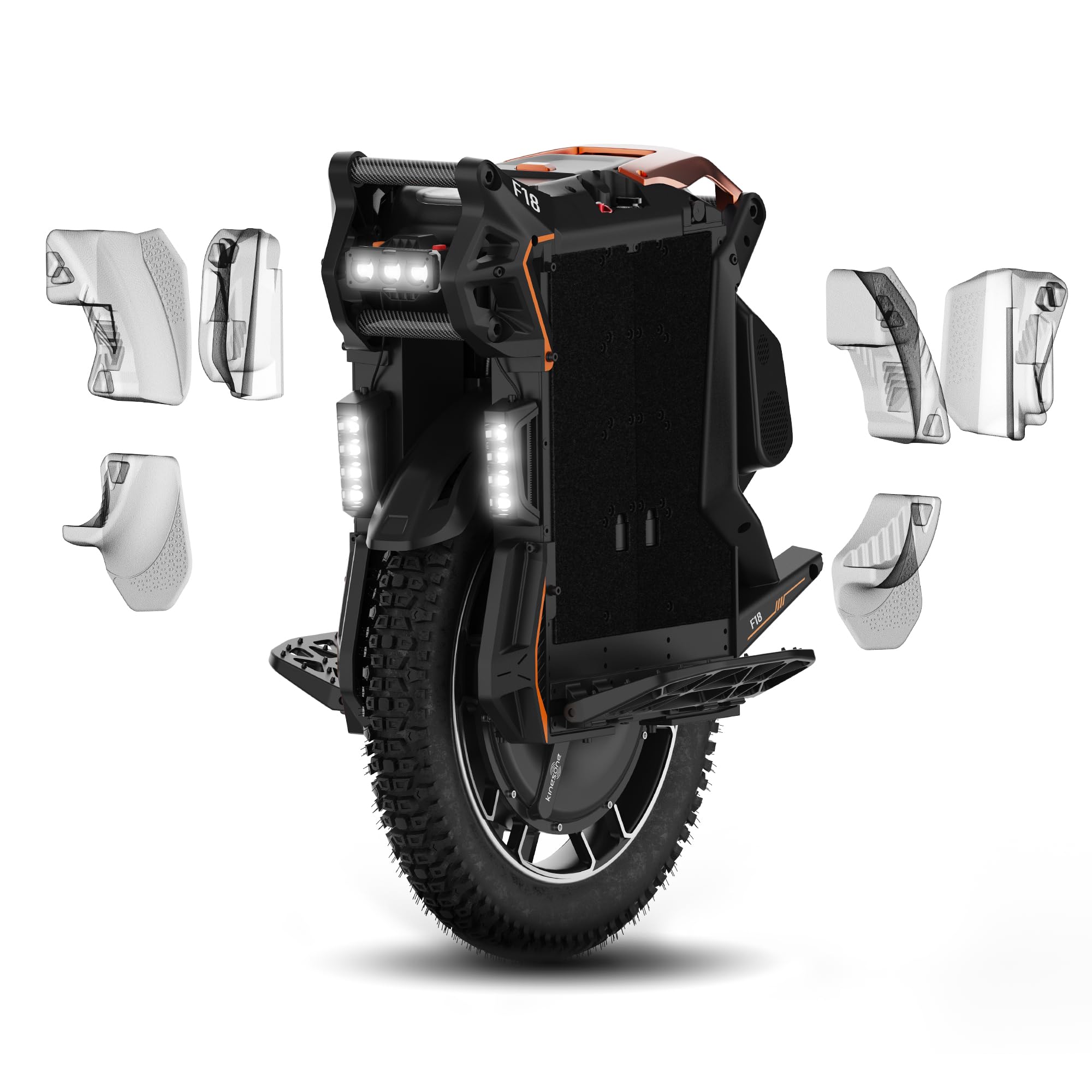 King Song F18 20-Inch Suspension Electric Unicycle, 5000W Rated Motor | 2664Wh S