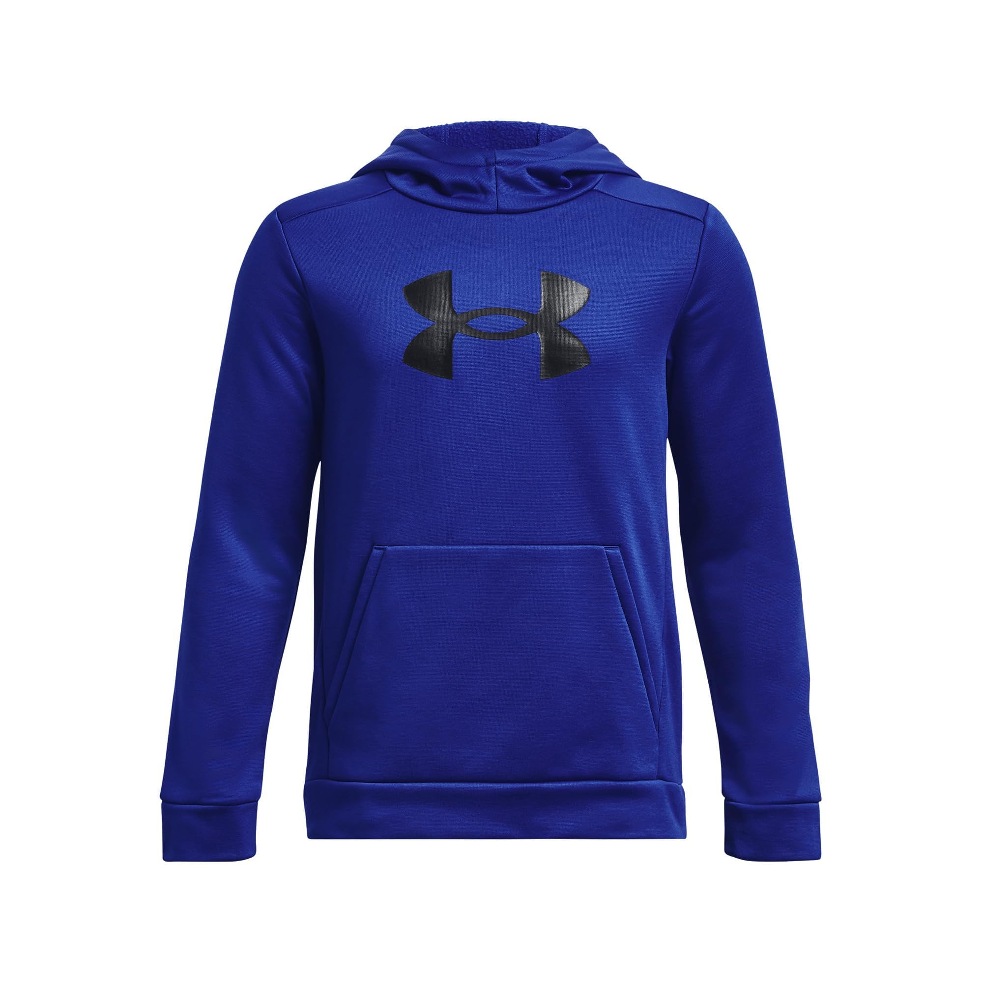 Under Armor Boys' Armour Fleece Solid Big Logo Hoodie