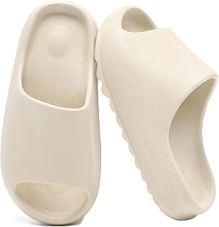 Zenithra Women Slides Non-Slip Platform EVA Cloud Shower Sandals Men