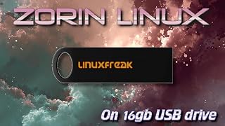 Zorin Linux 18 on 16GB USB Flash Drive (Zorin 18.1)