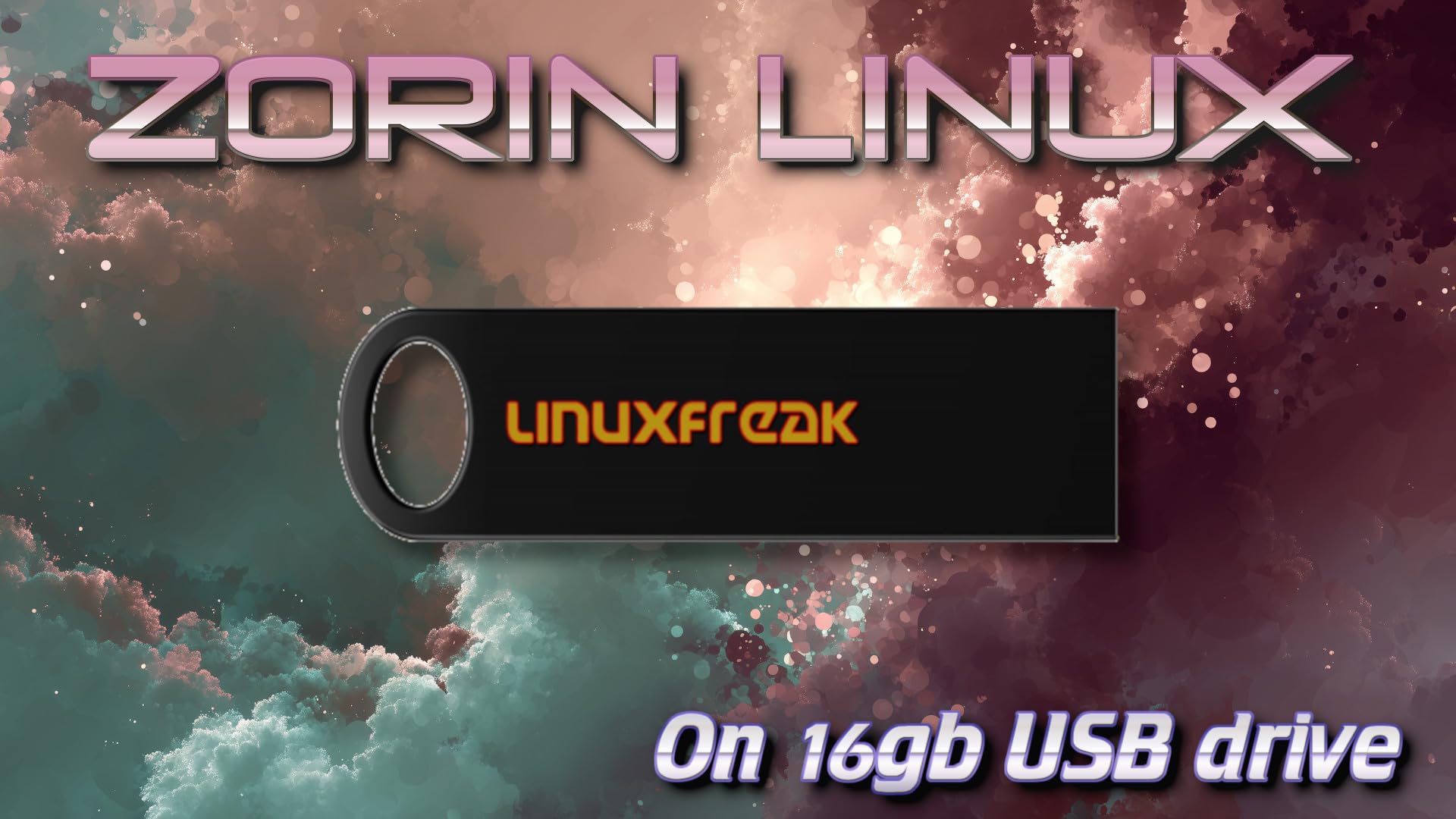 Zorin Linux 18 on 16GB USB Flash Drive (Zorin 18.1)