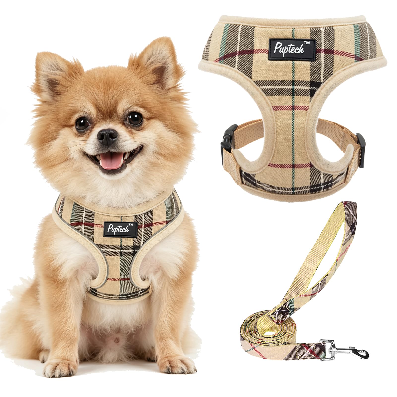 PUPTECK Pet Dog Vest Soft Knit Puppy Cat Vest Vest Vest No Harnesses