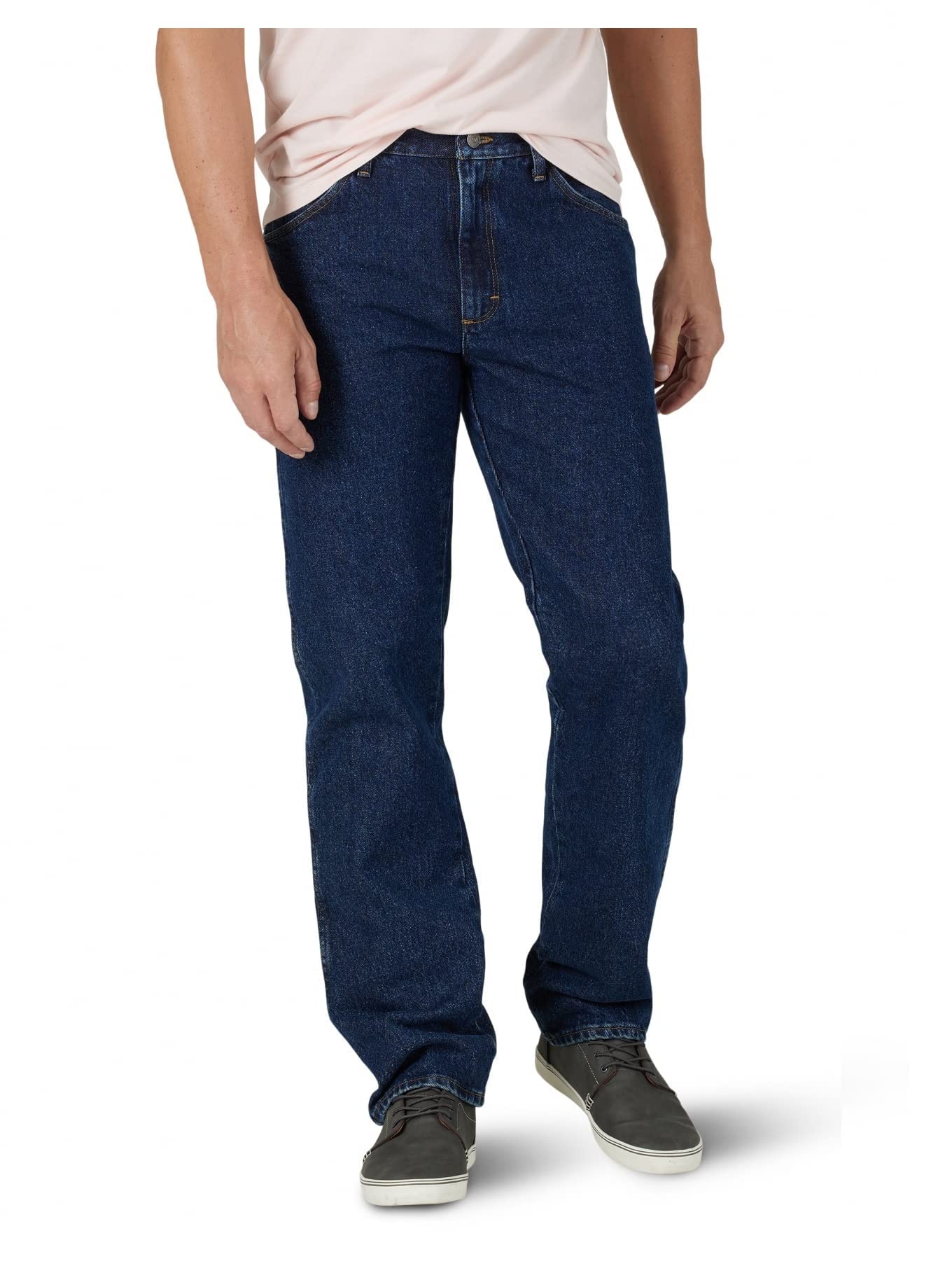 Wrangler Authentics Men's Regular Fit Comfort Flex Waist Jean