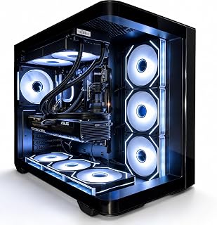 ZeroLag Gaming PC - AMD Ryzen 7 9800X3D, Nvidia RTX 5070, 32GB DDR5 RAM, 1TB NVMe SSD, 750W 80+ PSU, Wi-Fi 6E/Bluetooth, Windows 11 Pro, Curve ARGB Case with USB-C