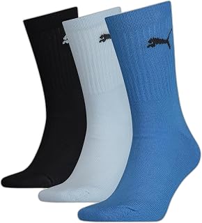 PUMA Crew Sock Calzini Unisex - Bambini e ragazzi (Pacco da 3)