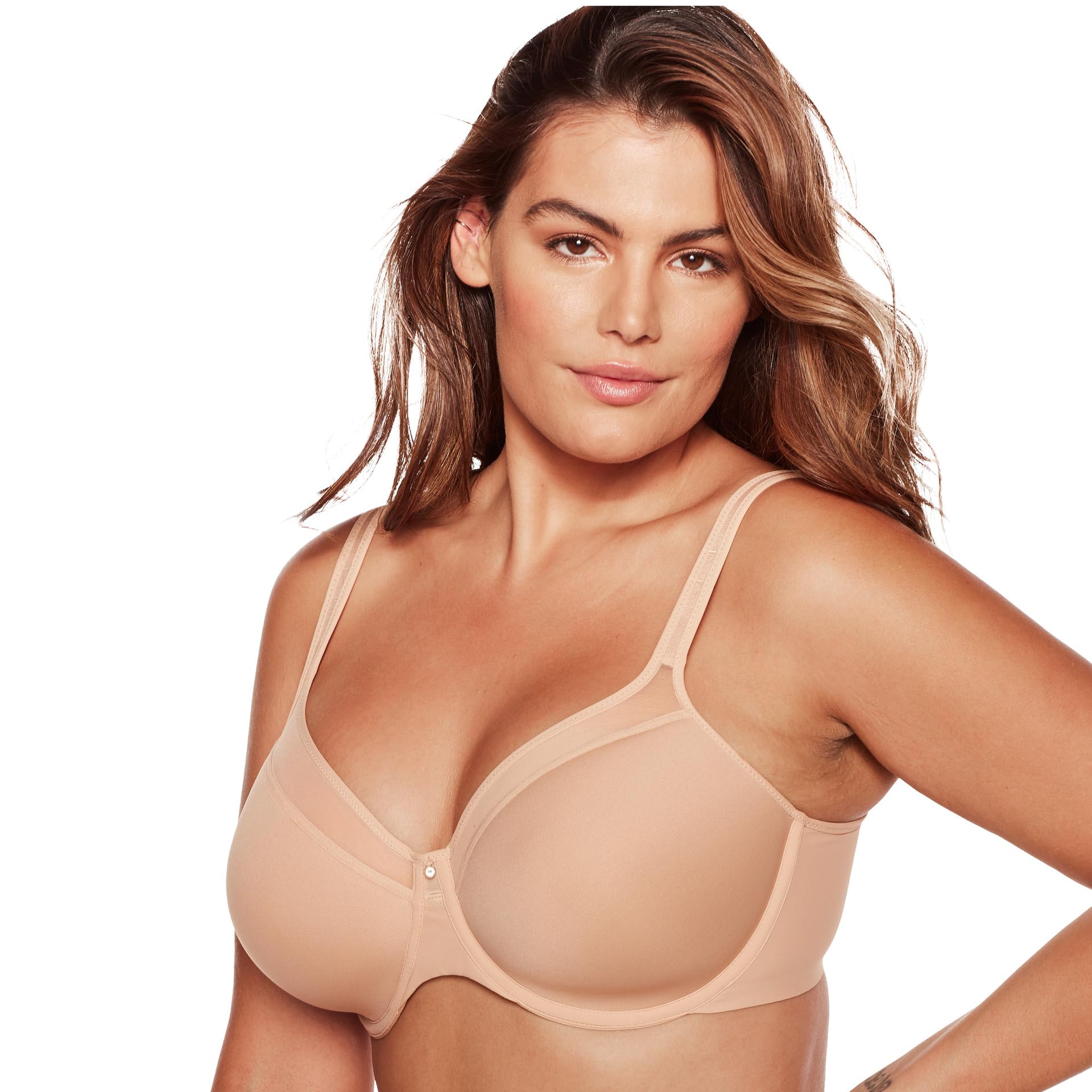 Bali Women's Underwired Bra with U-Neck Ultra Light Bra for Women (Pack of 1)