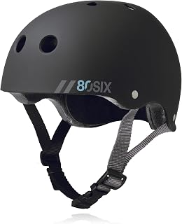 80SIX Triple-Certified Multisport Helmet for Kids, Teens & Adults | Built for everyday riding with a durable ABS shell and impact-absorbing EPS liner for reliable protection