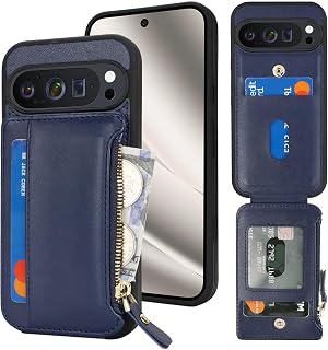 Cavor for Google Pixel 10/Pixel 10 Pro Case Wallet, Blue