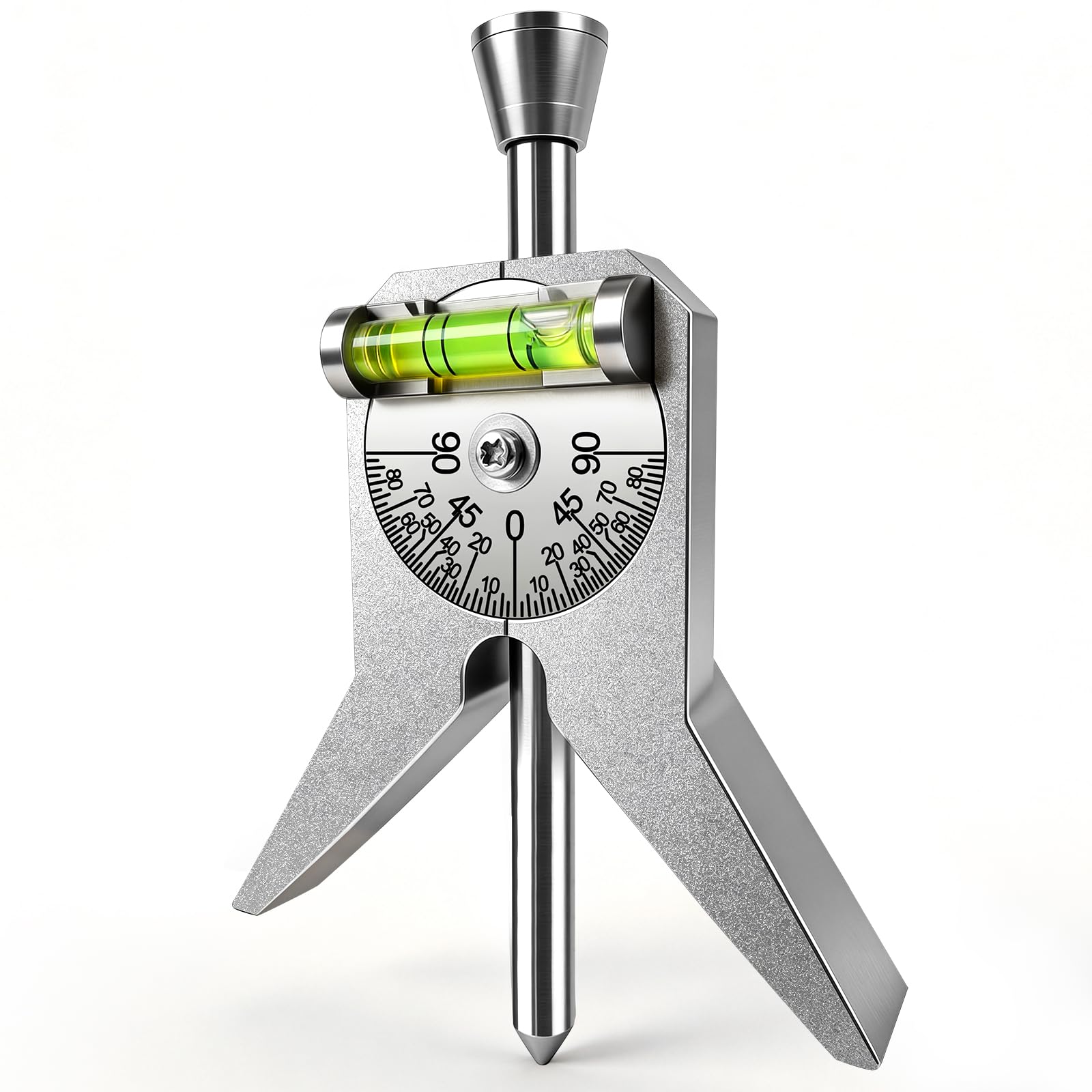 Upgraded Pipe Center Finder Tool - Measure Pipe Diameter Over 0.5” with Adjustab
