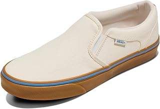 Vans Men's Asher Slip-on Shoe - Comfortable Sneakers for Walking, Fashion & Everyday Wear