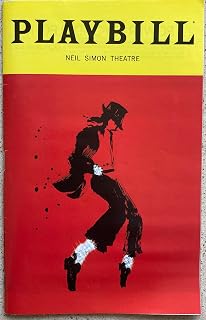 Playbill from MJ The Musical at the Neil Simon Theatre starring Myles Frost Whitney Bashor Apollo Levine March 2023