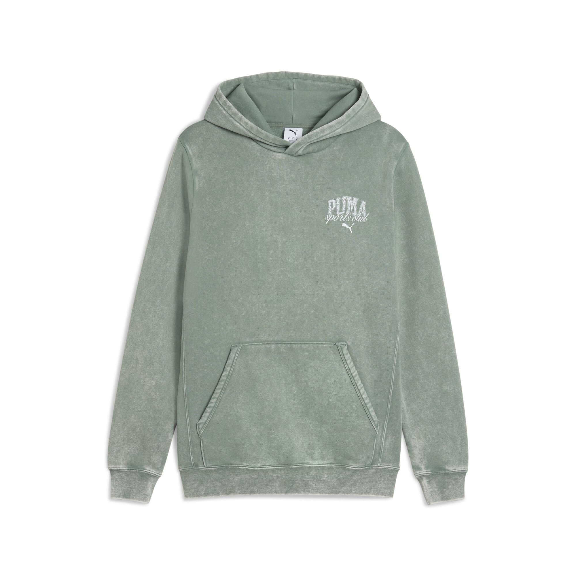 PUMA Class Washed Hoodie FL Plush with Cappuccio Man (Pack of 1)