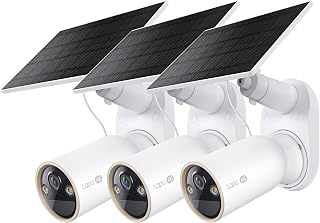 Tapo Outdoor Wireless Security Camera, C460 KIT(3-Pack) (Renewed) | Battery Power with Solar, Magnetic Mount, Person/Vehicle Detection, Subscription-Free SD or Optional Cloud, Works with Alexa