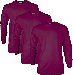 Gildan G2400 Ultra Style Cotton Long Sleeve T-Shirt Men's Shirt (Pack of 1)