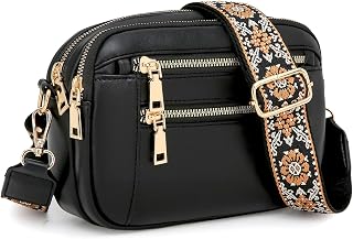 Crossbody Purse for Women Small Crossbody Bags Trendy Vegan Leather with Adjustable Shoulder Handbags
