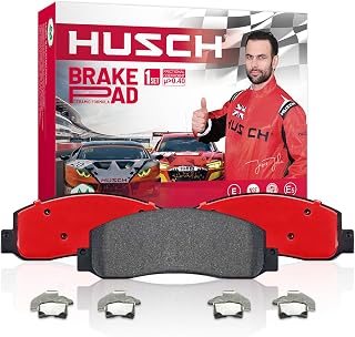 HUSCH Rear Ceramic Brake Pads Kit Fit For INFINITI EX35, For EX37, For FX35 | For Nissan 350Z, For 370Z , For Altima, For Juke, For LEAF, For Infiniti G35, For G37, For M35h, For Q40/ Q50/ QX50/ QX70