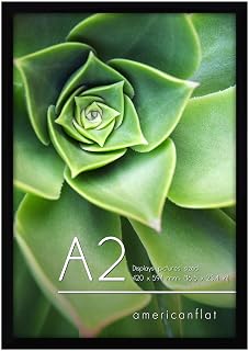 Americanflat A2 Picture Frame - Engineered Wood - Black