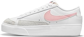 Nike Blazer Low Platform Sneaker - White-Pink Glaze-Summit White-Black