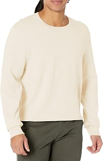 Calvin Klein Supima Cotton Solid Monogram Logo Sweater Men (Pack of 1)
