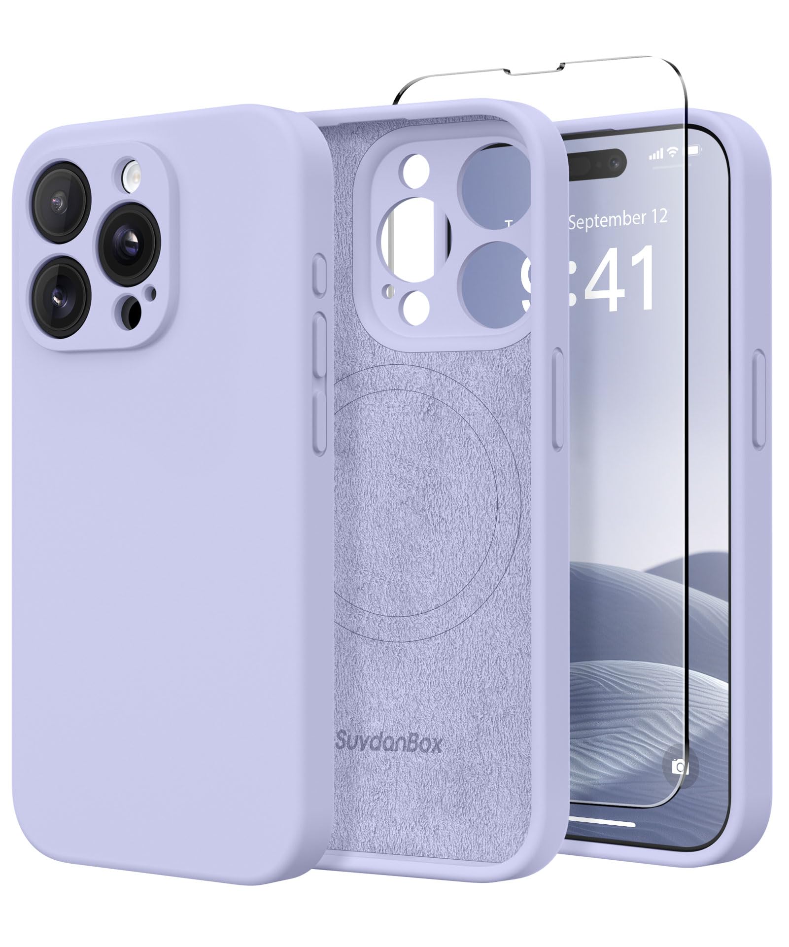 SuydanBox iPhone 14 Pro Magnetic Case, Compatible with MagSafe Full Camera Prote