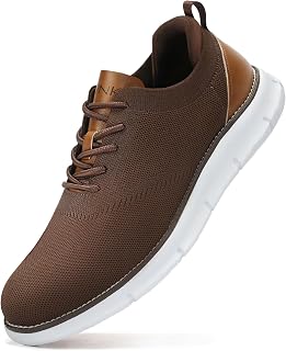 SVNKE Men's Fashion Dress Shoes Casual Oxfords Sneakers Business Breeze Tennis Comfortable Lightweight Walking