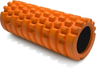 321 STRONG Patented 3-Zone Massage Roller, Medium Density for Exercise | Palm, Finger, and Thumb Zones to Control Massage Intensity - Extends into Soft Tissue to Release Muscle Adhesions